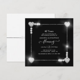 Invitación a la fiesta del 60º aniversario de boda