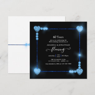 Invitación a la fiesta del 60º aniversario de boda