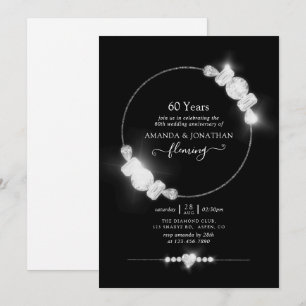 Invitación a la fiesta del 60º aniversario de boda
