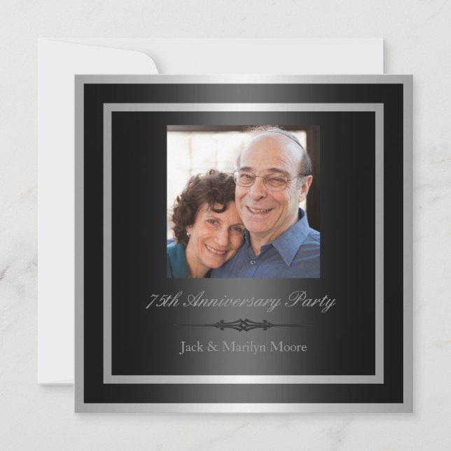 Invitación a la fiesta del 75º aniversario (Anverso)