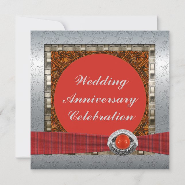 Invitación a la fiesta del aniversario (Anverso)