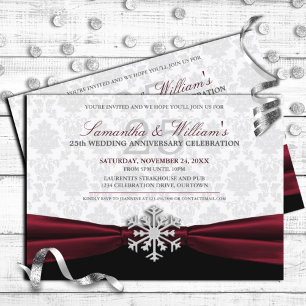 Invitación a la fiesta del aniversario de la cinta