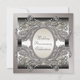 Invitación a la fiesta del aniversario del boda