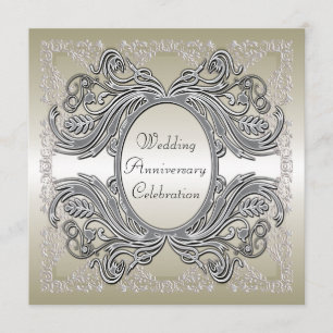 Invitación a la fiesta del aniversario del boda