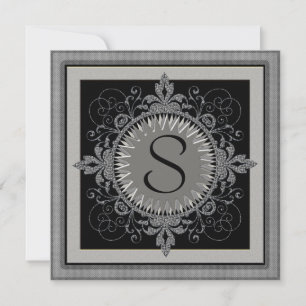 Invitación a la fiesta del aniversario del monogra