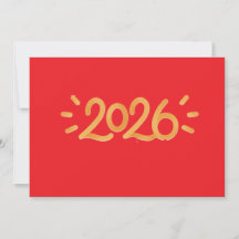 Invitación a la fiesta del año nuevo lunar 2026 -