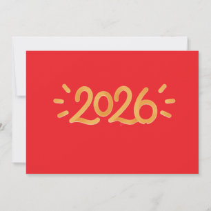 Invitación a la fiesta del año nuevo lunar 2026 - 
