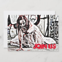 Invitación a la fiesta del apocalipsis zombie