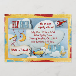 Invitación a la fiesta del avión