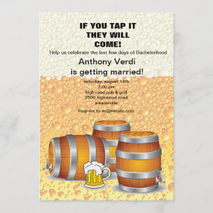 Invitación a la Fiesta del Barril