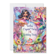 Invitación a la Fiesta del Bosque de las Hadas de 