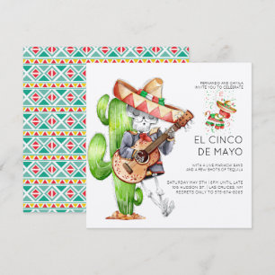 Invitación a la fiesta del Cinco de Mayo
