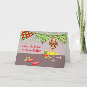 Invitación a la fiesta del Cinco de Mayo