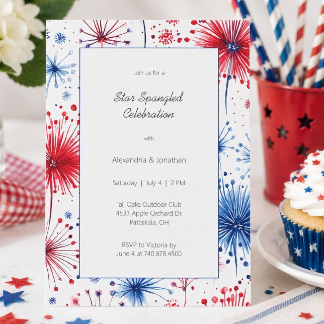 Invitación a la fiesta del cuatro de julio (Subido por el creador)