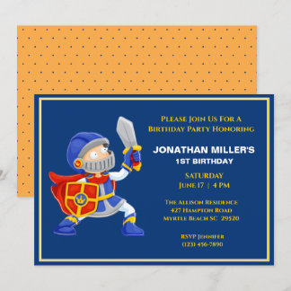 Invitación A La Fiesta Del Cumpleaños De Los Niños