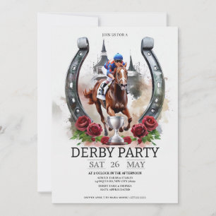 Invitación a la fiesta del Derby de Kentucky Acuar