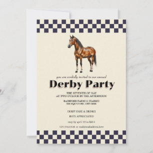 Invitación a la fiesta del Derby de Kentucky - Cab