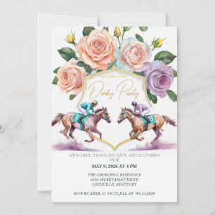 Invitación a la fiesta del Derby de Kentucky Cabal