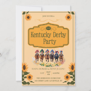 Invitación a la Fiesta del Derby de Kentucky Carre