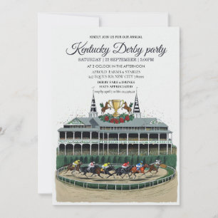 Invitación a la Fiesta del Derby de Kentucky Churc