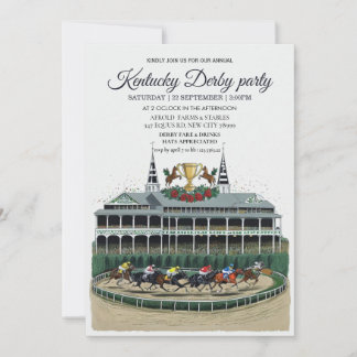 Invitación a la Fiesta del Derby de Kentucky Churc