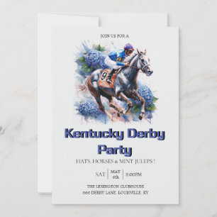Invitación a la fiesta del Derby de Kentucky en ac