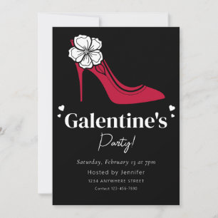 Invitación a la fiesta del Día de Galentine