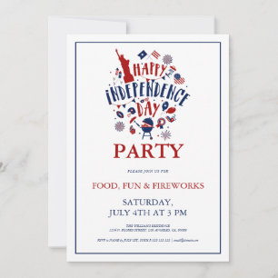 Invitación a la Fiesta del Día de la Independencia