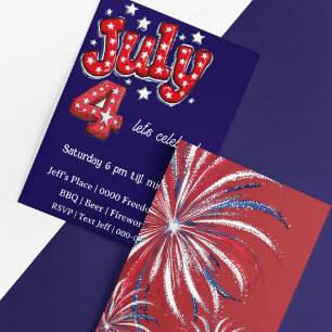 Invitación a la fiesta del Día de la Independencia