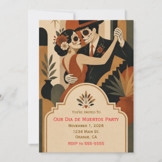 Invitación a la Fiesta del Día de Muertos
