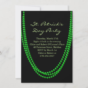 Invitación a la fiesta del Día de San Patricio