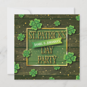 Invitación a la fiesta del Día de San Patricio