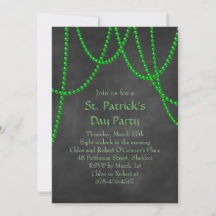 Invitación a la fiesta del Día de San Patricio