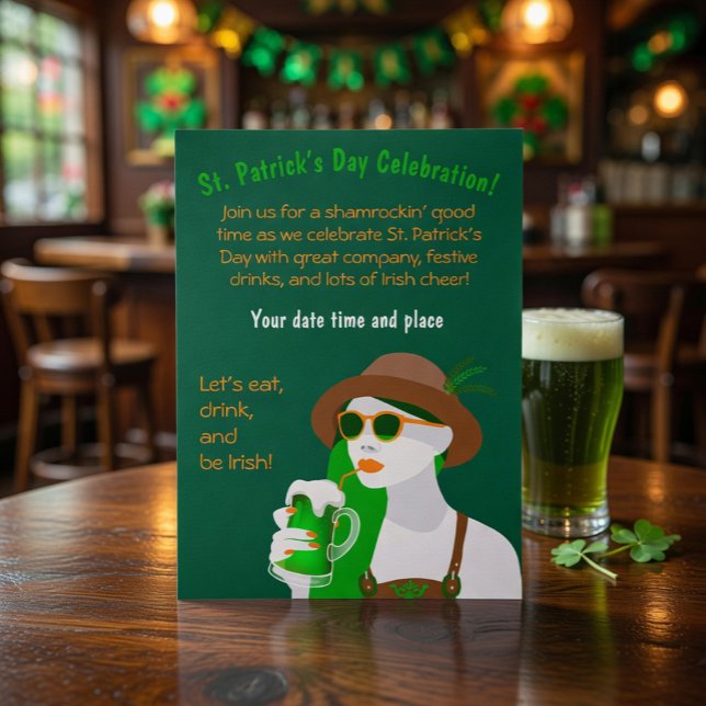 Invitación a la Fiesta del Día de San Patricio (Subido por el creador)