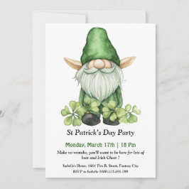 Invitación a la fiesta del Día de San Patricio