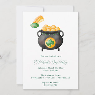 Invitación a la Fiesta del Día de San Patricio