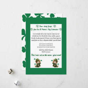 Invitación a la Fiesta del Día de San Patricio - A