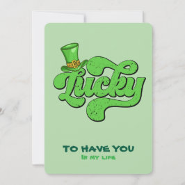 Invitación a la Fiesta del Día de San Patricio de 
