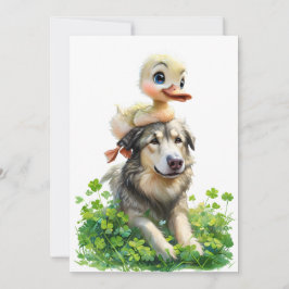 Invitación a la fiesta del Día de San Patricio: Du