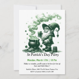Invitación a la fiesta del Día de San Patricio - M