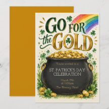 Invitación a la Fiesta del Día de San Patricio | O