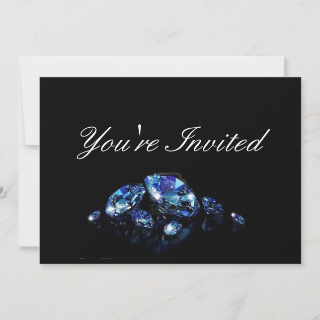 Invitación a la fiesta del diamante (Anverso)