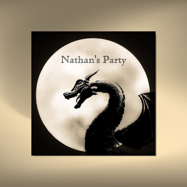 Invitación a la Fiesta del Dragón Mítico (Subido por el creador)