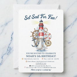 Invitación a la Fiesta del Faro Oceánico Náutico