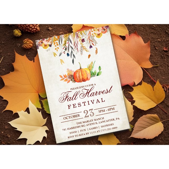 Invitación a la fiesta del Festival de la Cosecha  (Subido por el creador)