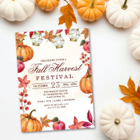 Invitación a la fiesta del Festival de la Cosecha