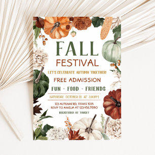 Invitación a la fiesta del Festival de Otoño de Ca