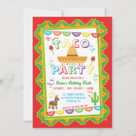 Invitación a la Fiesta del FIESTA de TACO