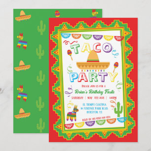 Invitación a la Fiesta del FIESTA de TACO