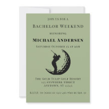 Invitación a la fiesta del fin de semana del solte